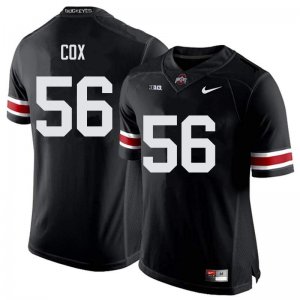 Men's Ohio State Buckeyes #56 Aaron Cox Black Nike NCAA College Football Jersey January TSQ5444MY
